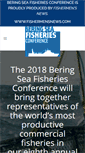 Mobile Screenshot of beringseafisheries.com